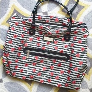 Betsey Johnson Ladybug Duffle Bag